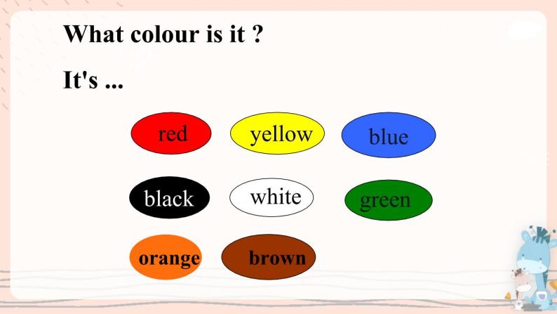 Module 1 Unit 2 My favourite colour is yellow. 课件PPT+音视频素材08