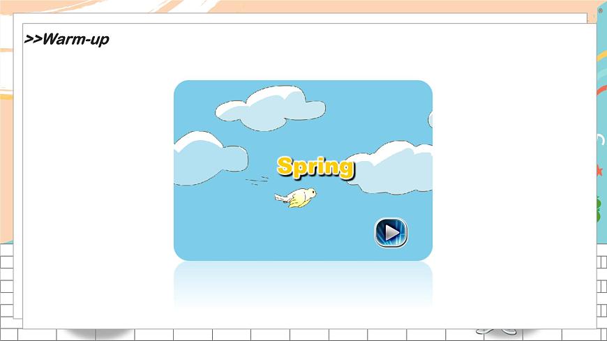 譯林版英語一年級下冊 Unit4 Spring 第1課時教學PPT課件第2頁