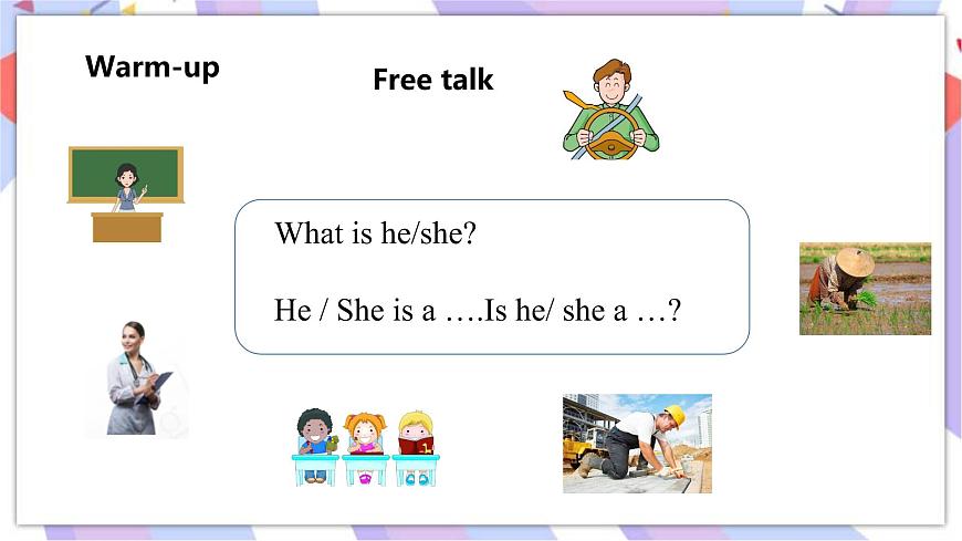 Lesson 5What does she do第1課時(shí)課件第3頁(yè)