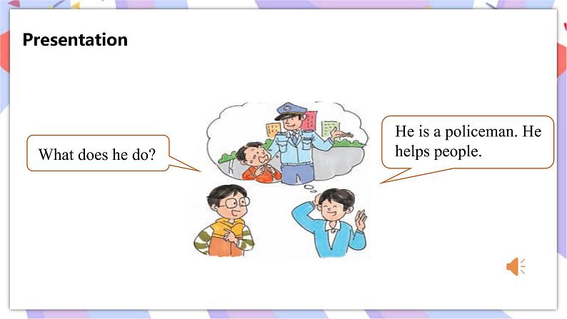 接力版英语五年级上册Lesson 5What does she do 第 1 课时课件+素材+教案08
