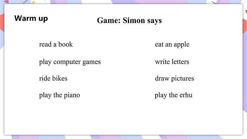 Lesson 10 Are you reading a book第2课时课件第3页