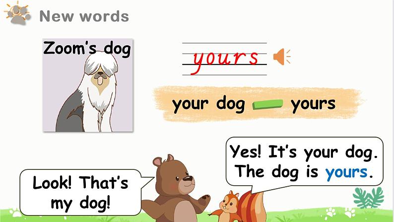 Unit 5 Whose dog is it? A Let's learn 课件06