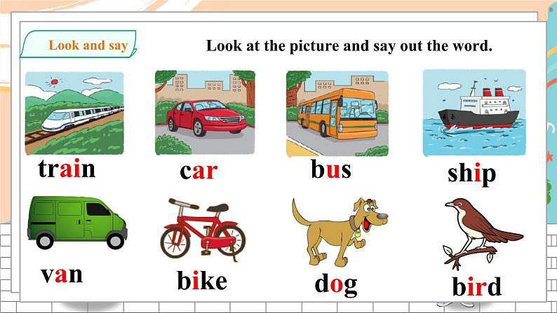 Unit 3 Can you hear a train Enjoy a story 课件第3页