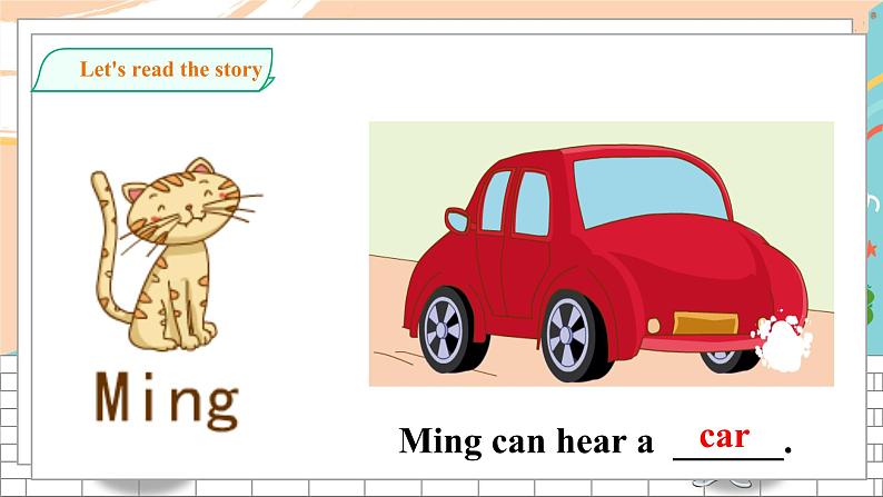 Unit 3 Can you hear a train Enjoy a story 课件第8页
