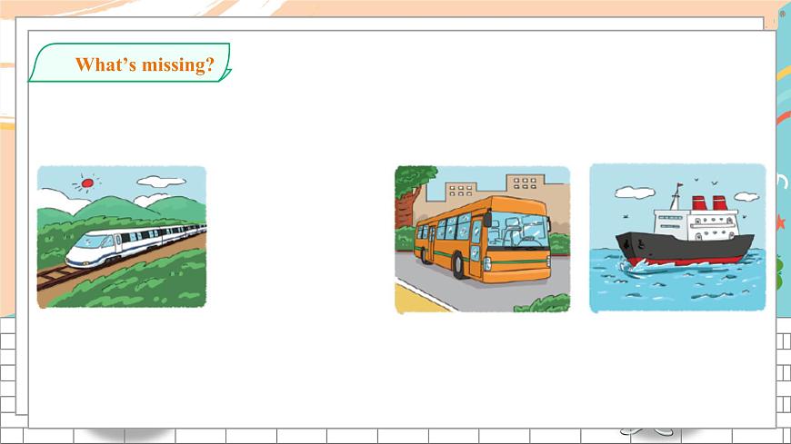 Unit 3 Can you hear a train Let 's play 課件第5頁
