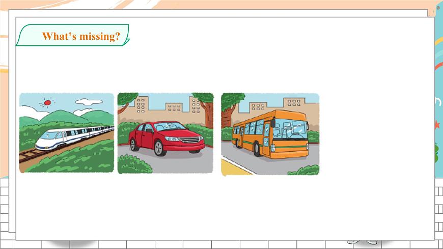 Unit 3 Can you hear a train Let 's play 課件第8頁