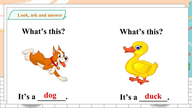 Unit 6 Animals I like Let 's learn Let 's play 课件第3页