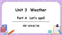 人教版 (PEP)四年级下册Unit 3 Weather Part A优质课ppt课件