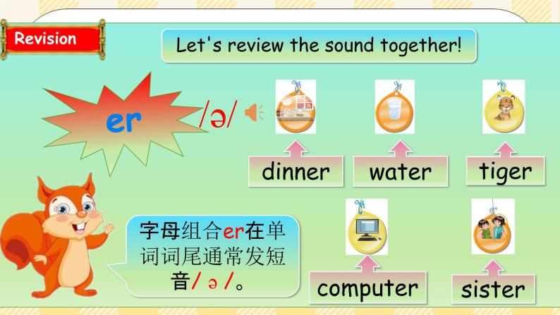 Unit 2 What time is it PA Let's spell (公开课） 优质课件+教案+练习+动画素材(含flash素材 )06