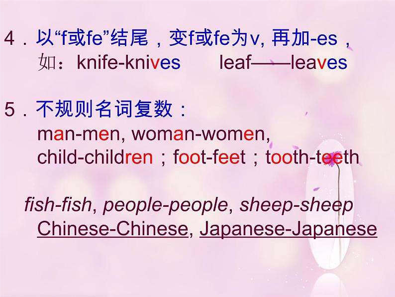 小学小升初英语语法总复习(整理版)课件PPT第3页