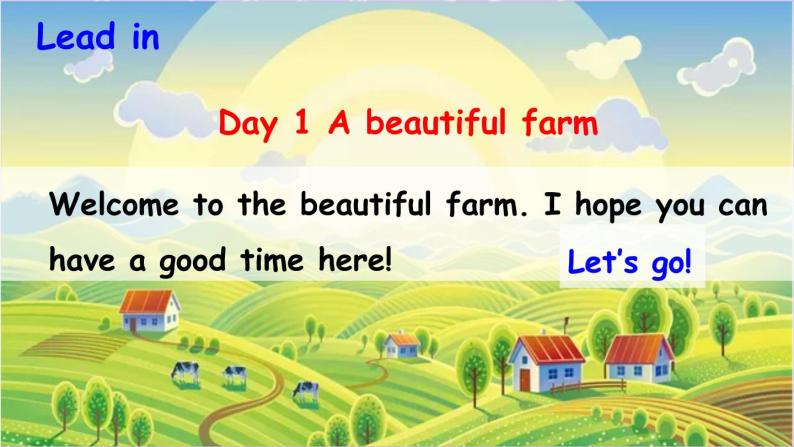 Recycle Day 1 A beautiful farm 课件＋教案＋素材06