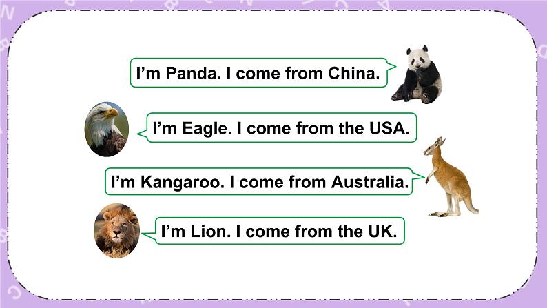 Unit 8 I come from China 第3课时(Part E, Part F, Part G)课件+教案+素材04