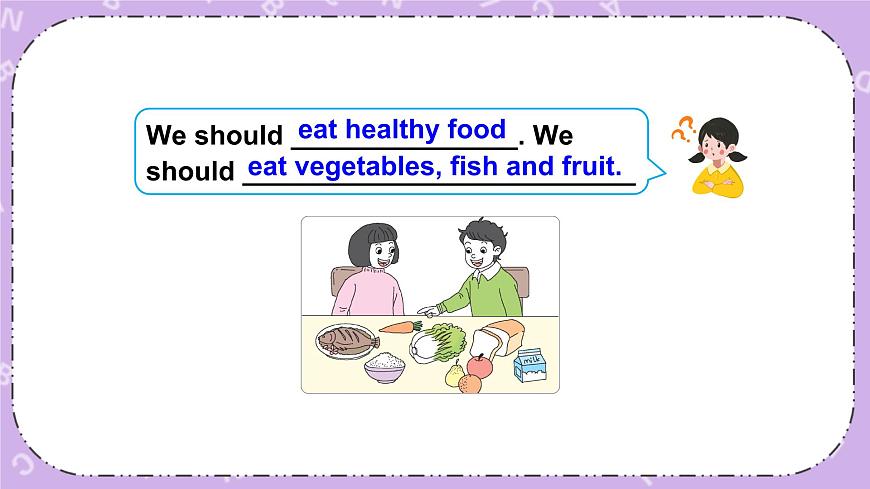 Unit 3 We should learn to take care of ourselves 第2課時（Part C, Part D） 課件第4頁