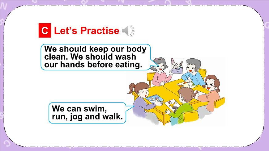 Unit 3 We should learn to take care of ourselves 第2課時（Part C, Part D） 課件第7頁