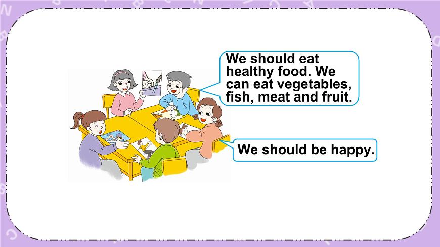 Unit 3 We should learn to take care of ourselves 第2課時（Part C, Part D） 課件第8頁