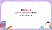 小学英语外研版 (三年级起点)六年级下册Unit 2  It will snow in Harbin完美版课件ppt