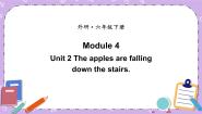 外研版 (三年级起点)Unit 2 The apples are falling down the stairs优质ppt课件