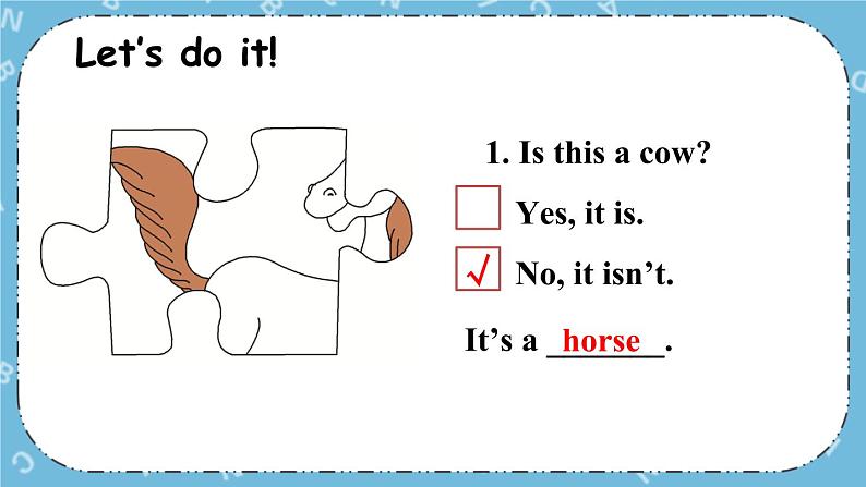 Lesson 4 Horses and Rabbits课件第8页