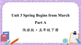 Unit 3 Spring Begins from March Part A 课件＋教案＋素材