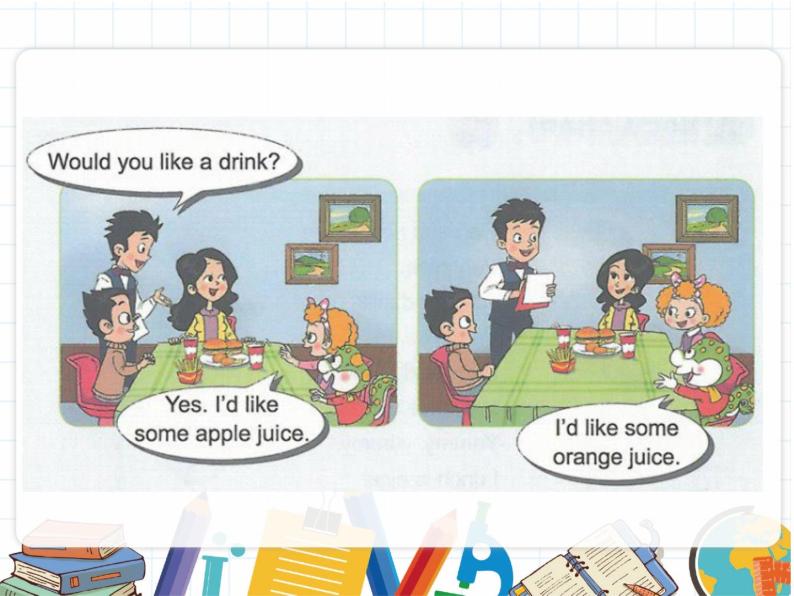 鲁科版小学英语三年级下册 Unit 1 Lesson 3 I'd like some apple juice课件＋教案（含课文朗读）05