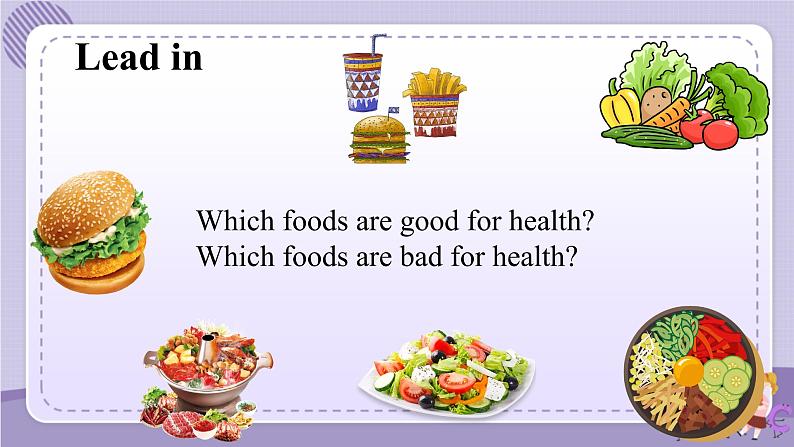 Food and health 第2课时 Part3&4第2页