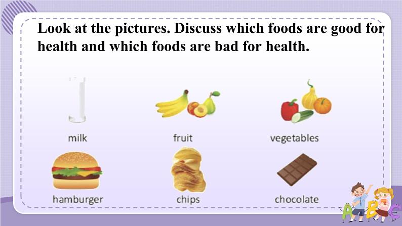 Food and health 第2课时 Part3&4第7页