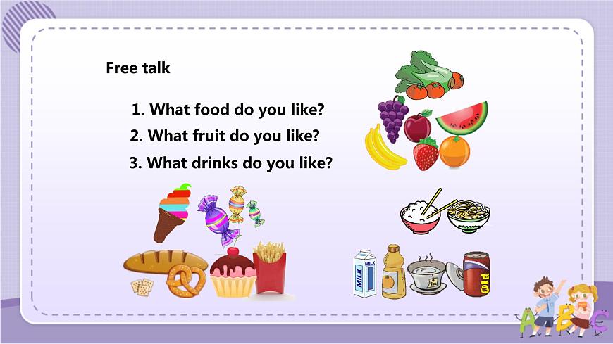 1.Unit 3 A healthy diet (第一課時(shí)) 課件第3頁
