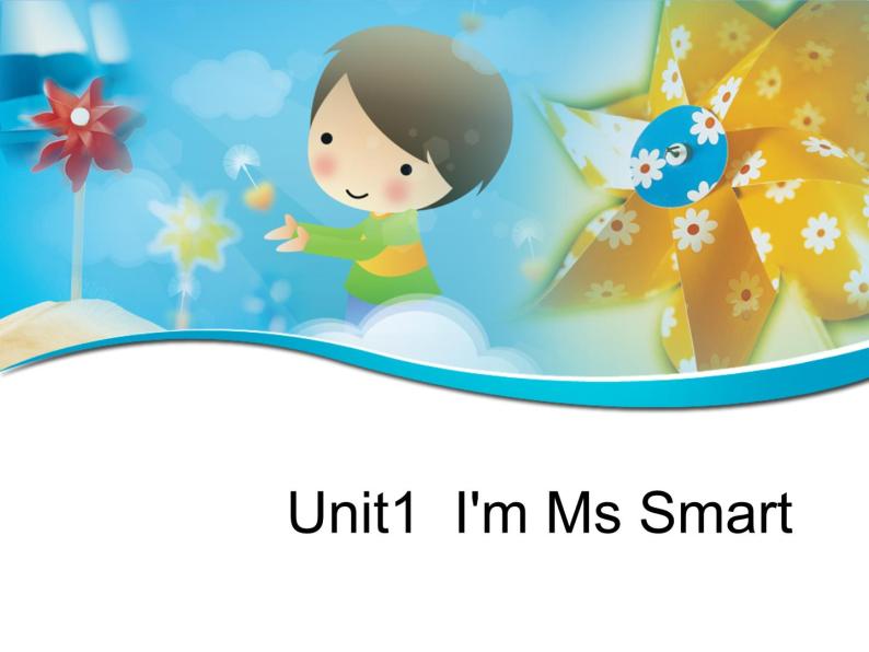 外研三年级起点三年级上册《Module 2Unit 1 I'm Ms Smart.》PPT课件 (7)01