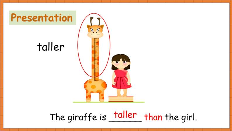 Unit 1 How tall are you A Let's learn 课件+教案+学案08