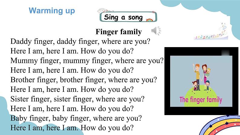 Unit 6 Meet my family! Part A Let’s talk & Let’s play(课件)人教版四年级英语上册03