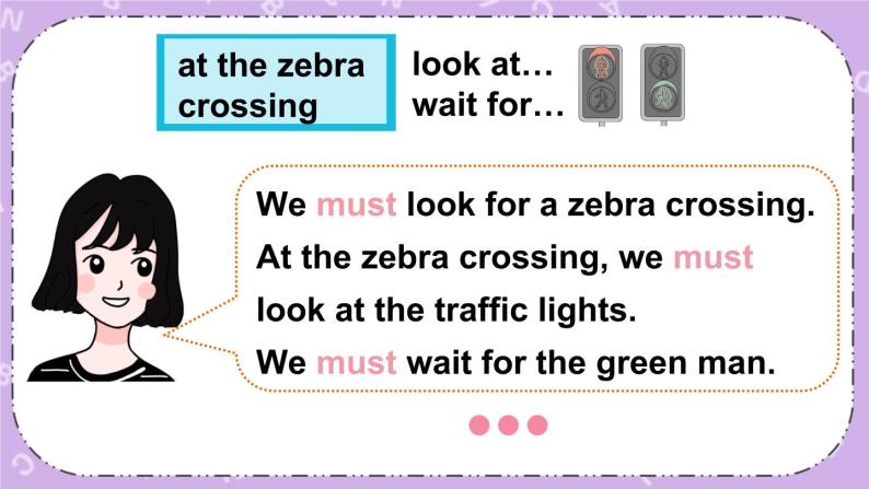 Unit 4 Road safety Grammar time, Checkout time & Ticking time 课件+教案05