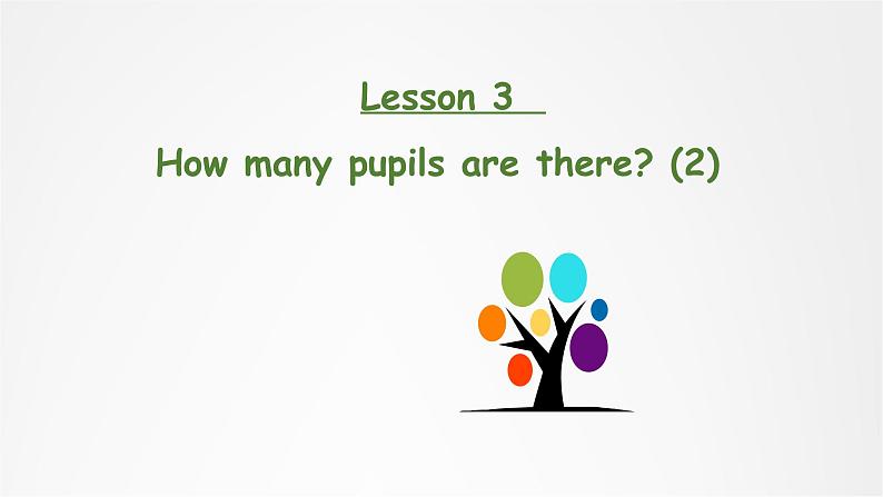 英语科普版五下:Lesson 3 How many pupils are there(课件+教案+练习)01