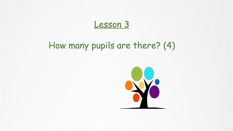 英语科普版五下:Lesson 3 How many pupils are there(课件+教案+练习)01