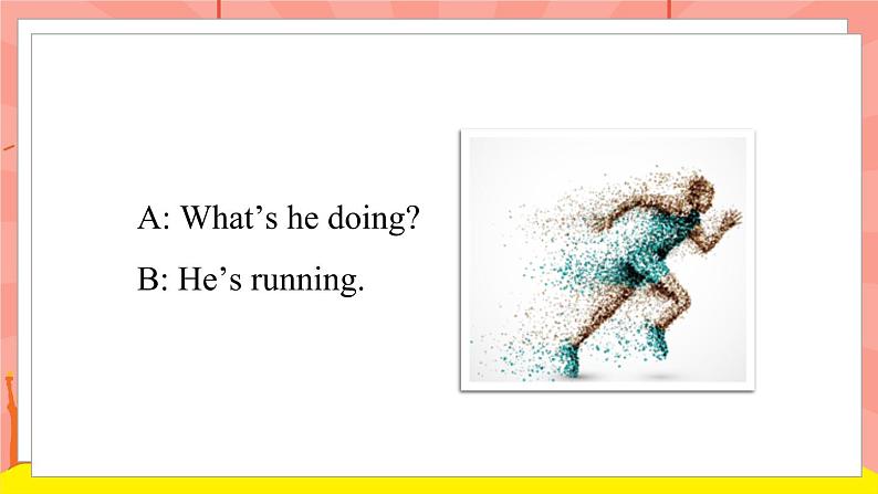 外研版(一起)英语二年级下册课件 Module 4《Unit 2 What’s he doing》第3页