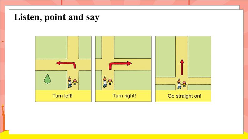 外研版(一起)英语二年级下册课件 Module 9《Unit 1 Turn left》06