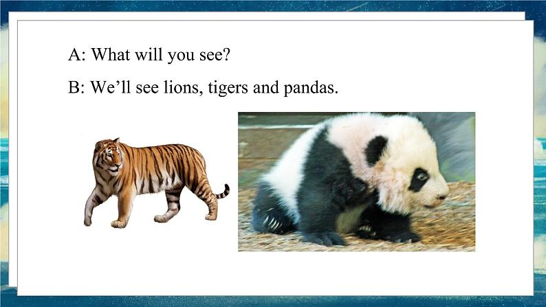 外研版(一起)英语三年级下册课件《Module 3Unit 1 We'll go to the zoo.》04