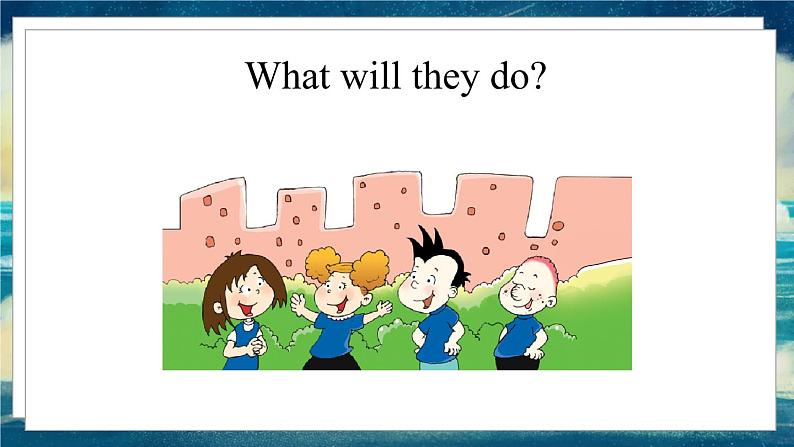 外研版(一起)英语四年级下册课件 《Module 6Unit 1 I’ll draw the pictures.》第5页