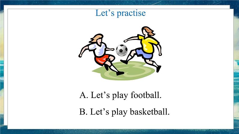 外研版(一起)英语一年级下册课件 Module 10《Unit 1 Let’s play football》第8页