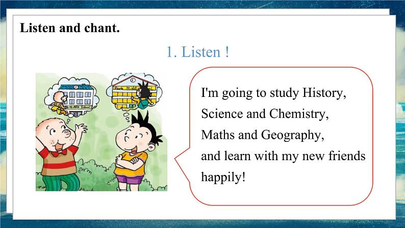 外研版(一起)英语六年级下册课件 《Module 10Unit 2 I'm going to Lake Middle School.》04