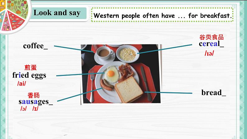 Unit3 A healthy diet Sound time, Culture time & Cartoon time(课件)译林版(三起)英语六年级下册第6页