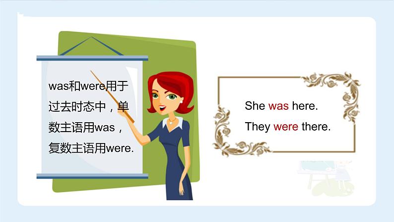 【精品】小升初英语知识点精讲 过去式中的be动词was, were课件PPT第4页