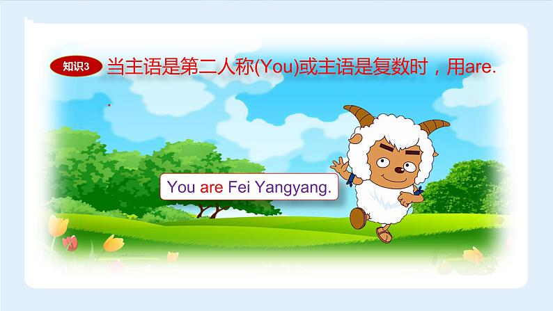 【精品】小升初英语知识点精讲 一般现在时的be动词am,are,is的用法课件PPT08