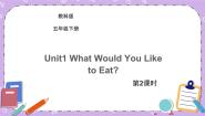 小学英语教科版 (EEC)五年级下册Unit 1 What would you like to eat?完整版ppt课件