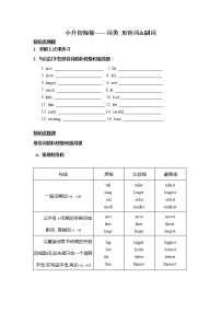 英语小升初衔接课 词类——形容词&副词