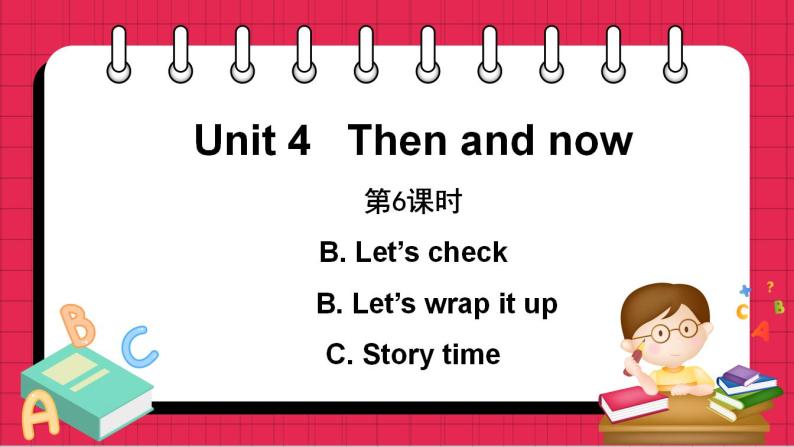 Unit 4 Part B Let’s check & Part B Let’s wrap it up & PartC Story time（课件）人教PEP版英语六年级下册01