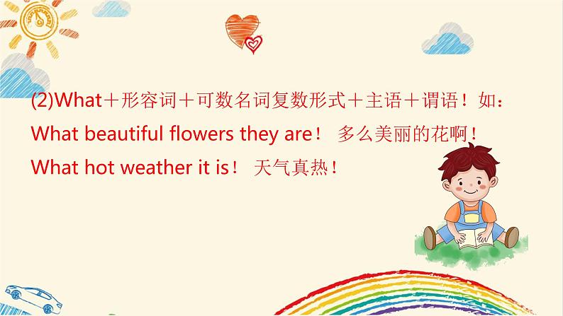 语法专题+感叹句(课件)人教PEP版英语六年级下册07