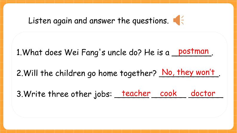B Let 's check & Let 's wrap it up & C Story time 课件第5页