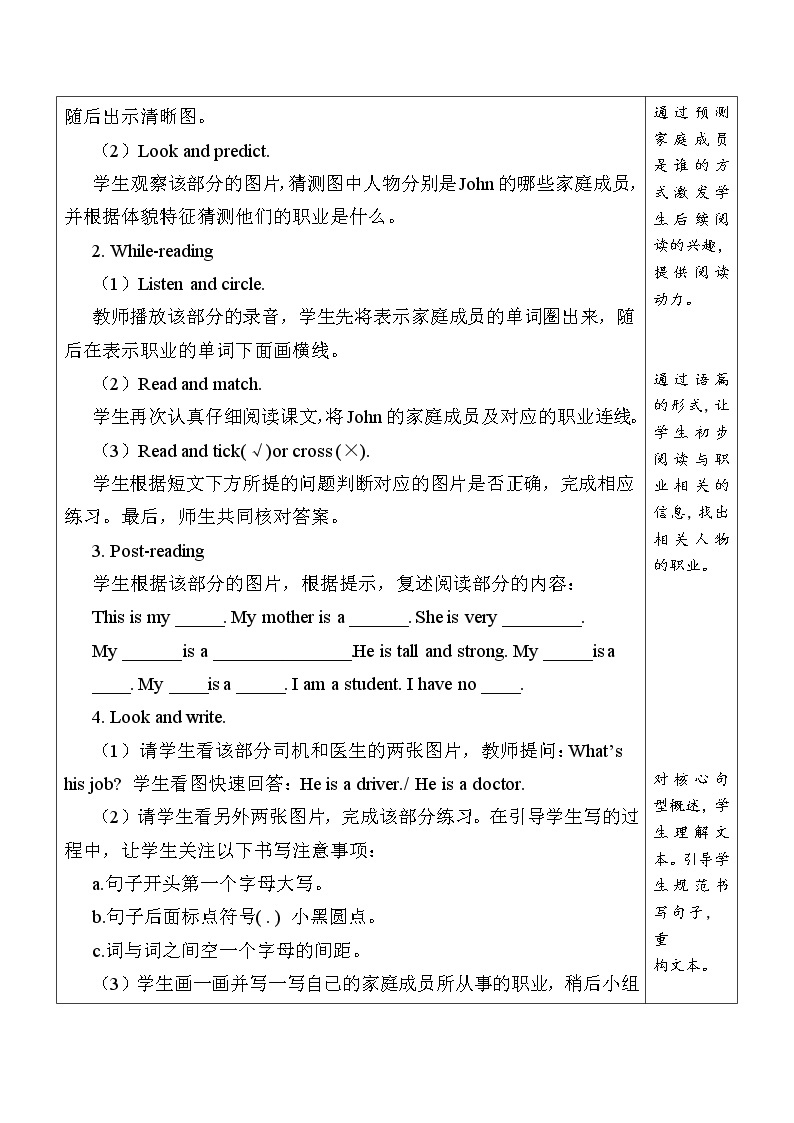 Unit 6 第6课时 B Read and write& Let's check& C Story time 课件+教案+素材02