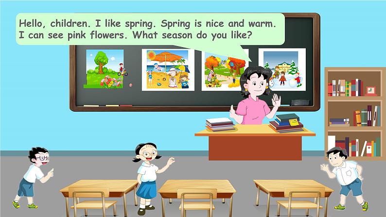 牛津上海版 2B M3U1 The four seasons P3课件PPT第8页