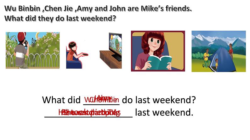 人教版PEP六年级英语下册 Recycle Mike's day on the farm Day 4课件PPT03